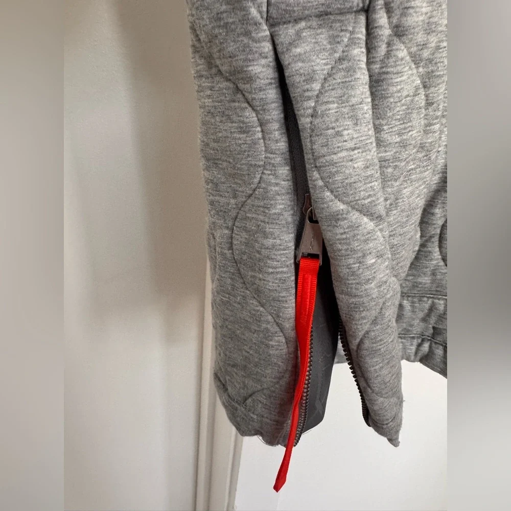 Ralph Lauren Sport RLX Gray Quilted Zip Pullover - Picture 3 of 7